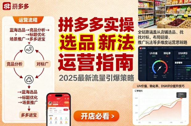 王校长9月12拼多多实操新玩法，全链路涵盖从店铺选品、找对标，布局链接，推广玩法等多维度运营思路（更新）-优优云网创