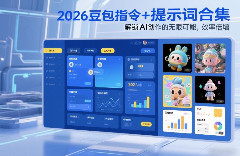 2026豆包指令+提示词合集，解锁AI创作的无限可能，效率倍增-优优云网创