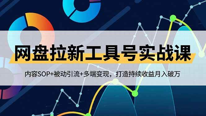 (16687期)网盘拉新工具号实战课,内容SOP+被动引流+多端变现,打造持续收益月入破万-优优云网创