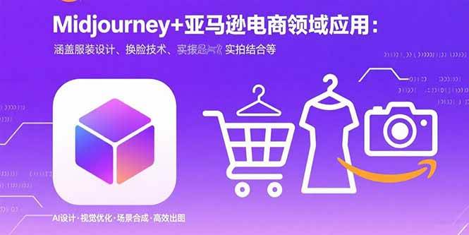 （15777期）Midjourney+电商领域商业应用：涵盖服装设计、换脸技术、实拍结合等-优优云网创