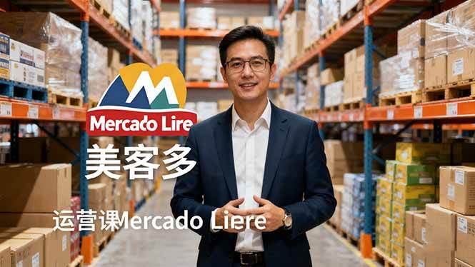 (16292期)2025美客多Mercado Libre运营课:账号注册/产品上传/促销活动/自发货模式-优优云网创
